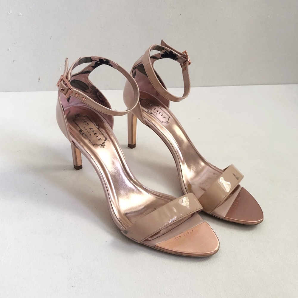 Ted Baker | Pink Strappy Heels - Picture 1 of 5